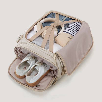 Multifunction Travel Backpack – Expandable Carry On Bag with Laptop Compartment