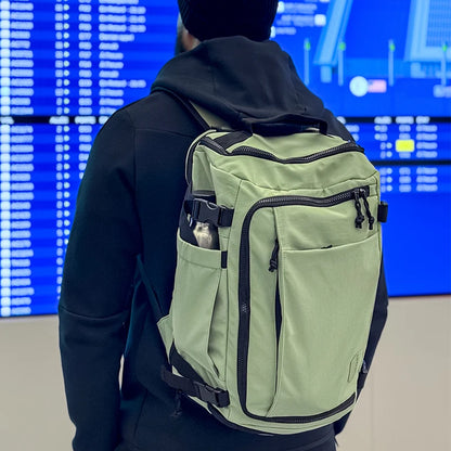 Multifunction Travel Backpack – Expandable Carry On Bag with Laptop Compartment