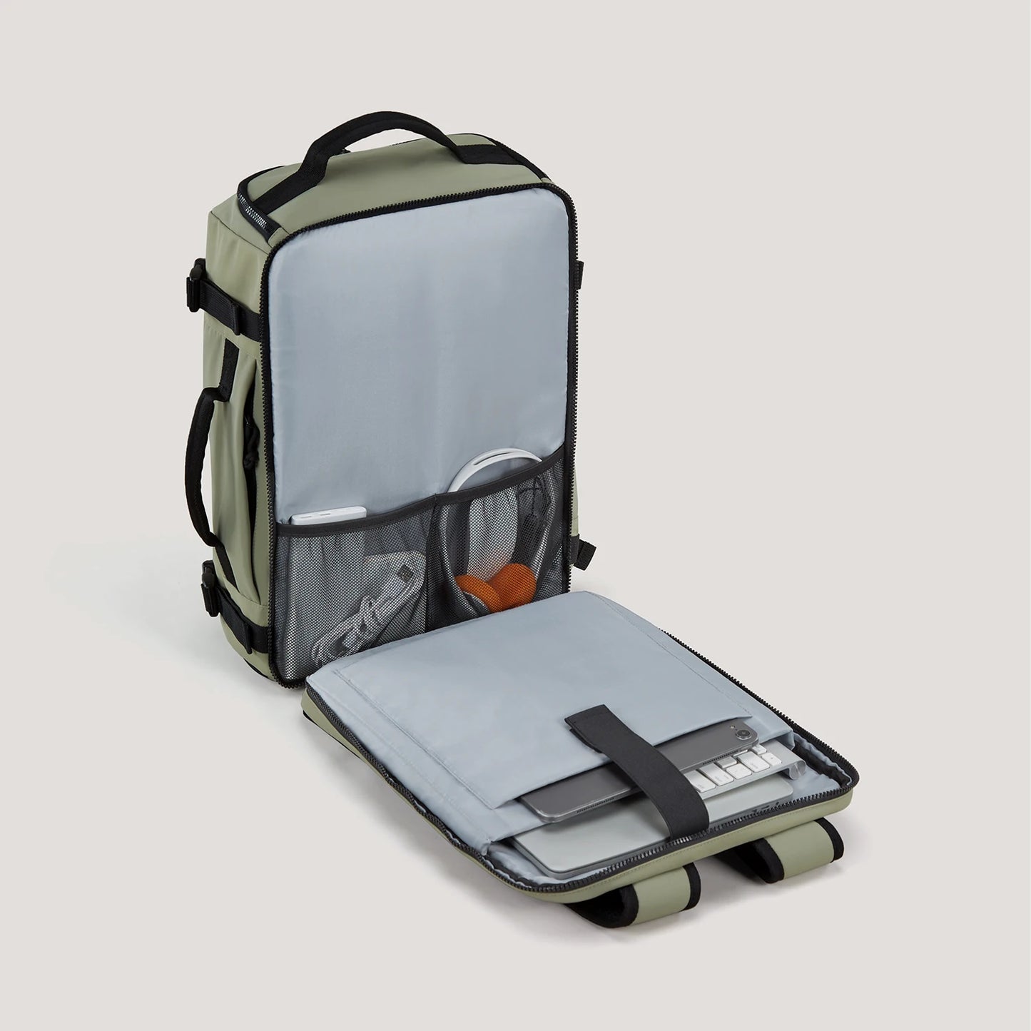 Multifunction Travel Backpack – Expandable Carry On Bag with Laptop Compartment
