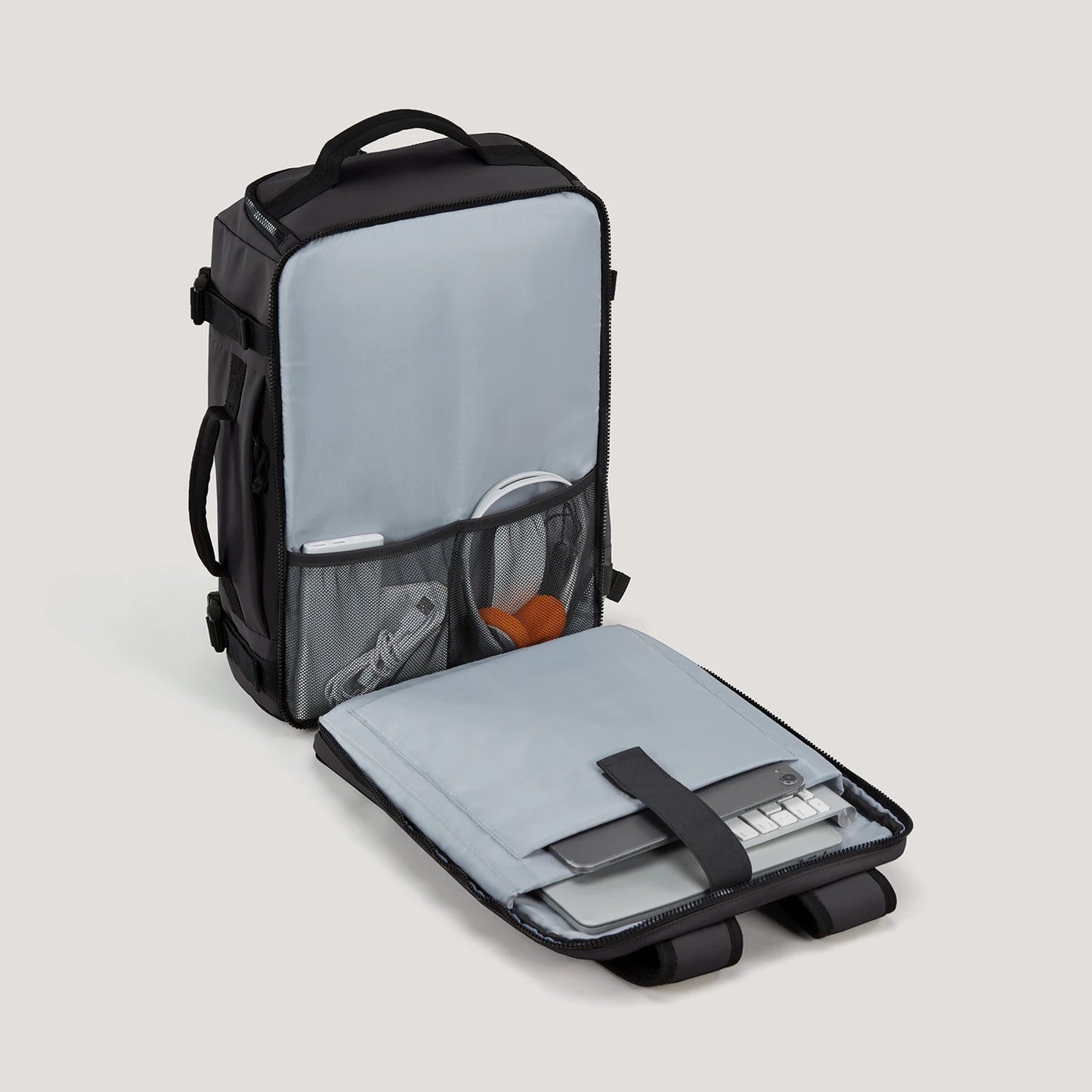 Multifunction Travel Backpack – Expandable Carry On Bag with Laptop Compartment