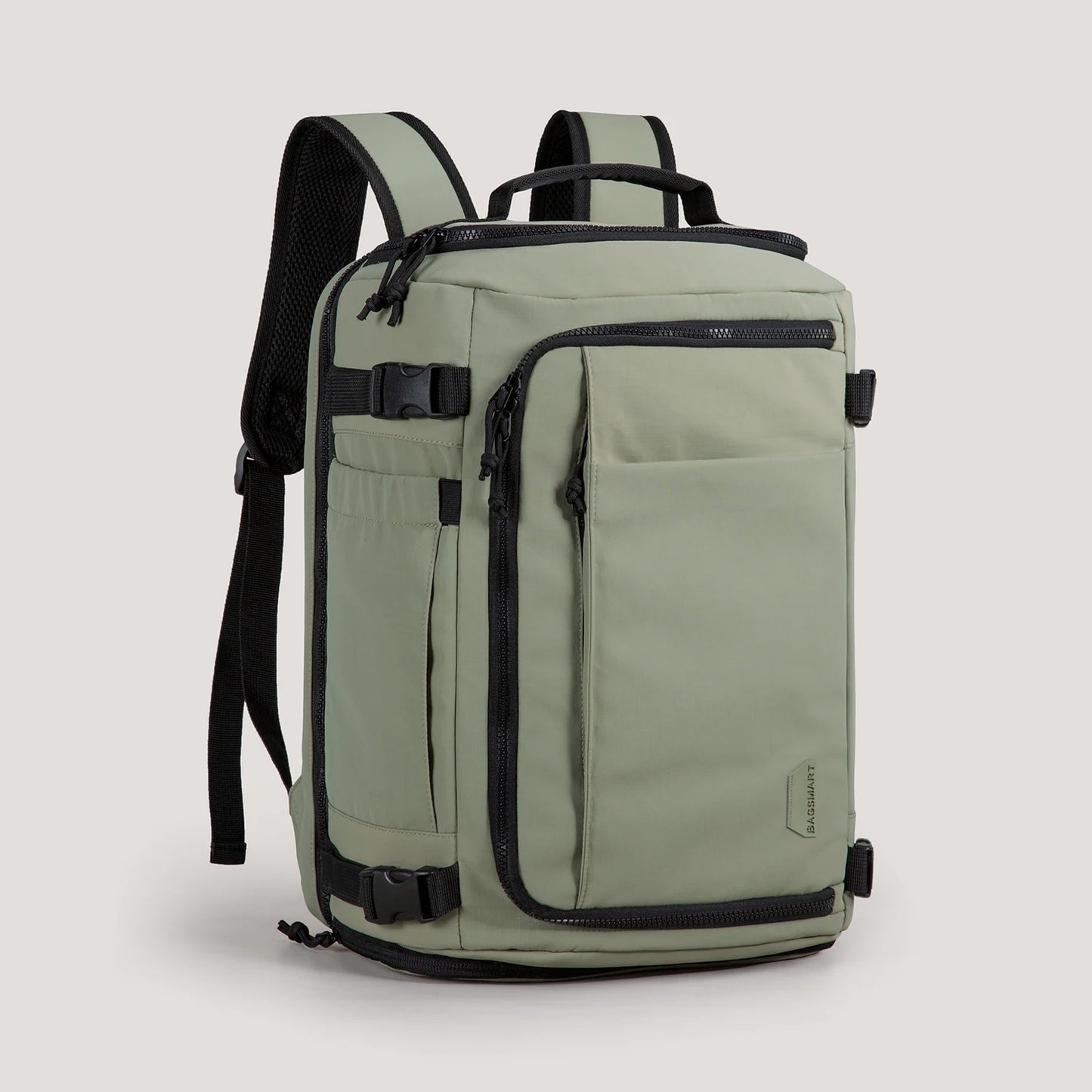 Multifunction Travel Backpack – Expandable Carry On Bag with Laptop Compartment