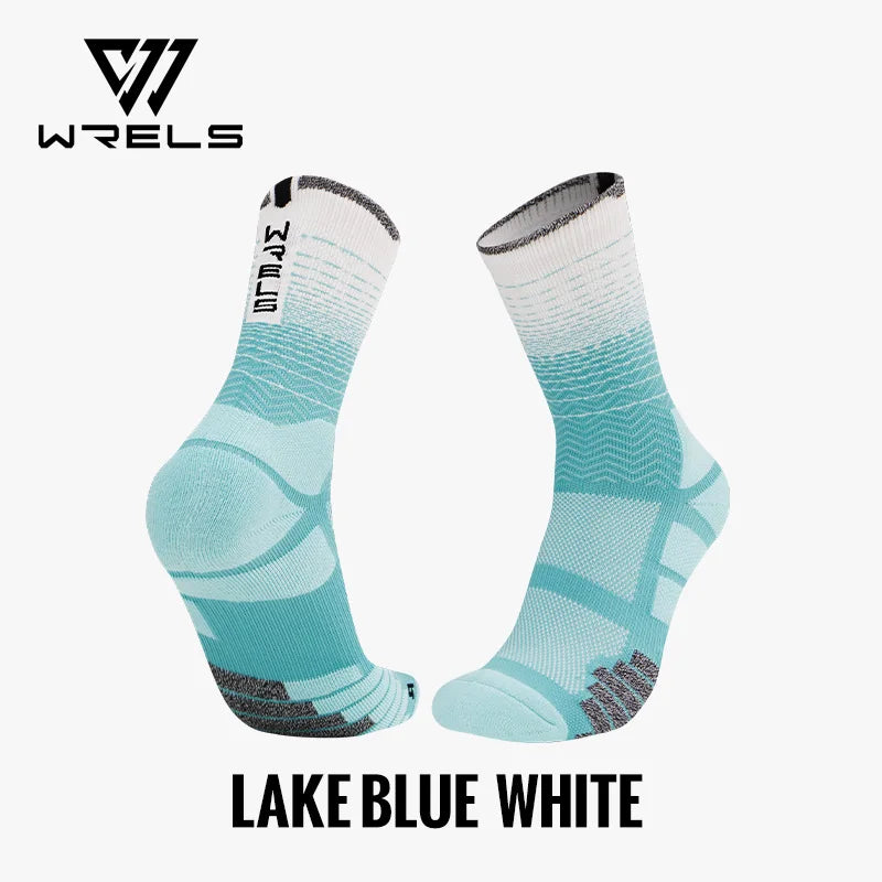 Compression Running Socks – Breathable Athletic Sports Crew Socks