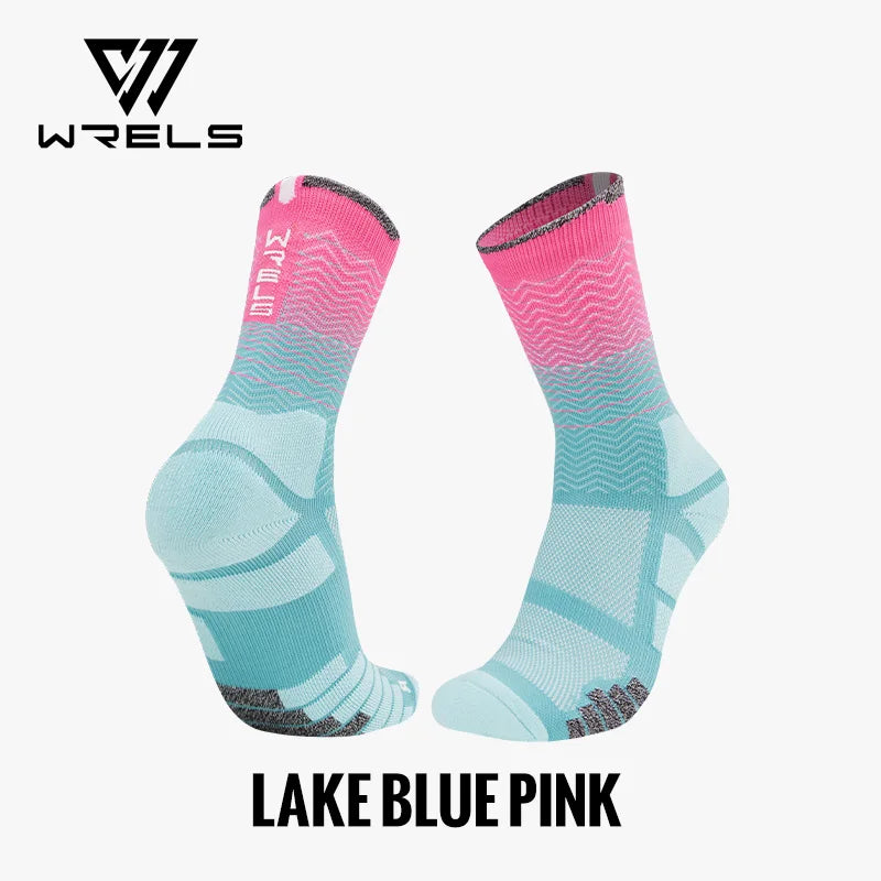 Compression Running Socks – Breathable Athletic Sports Crew Socks