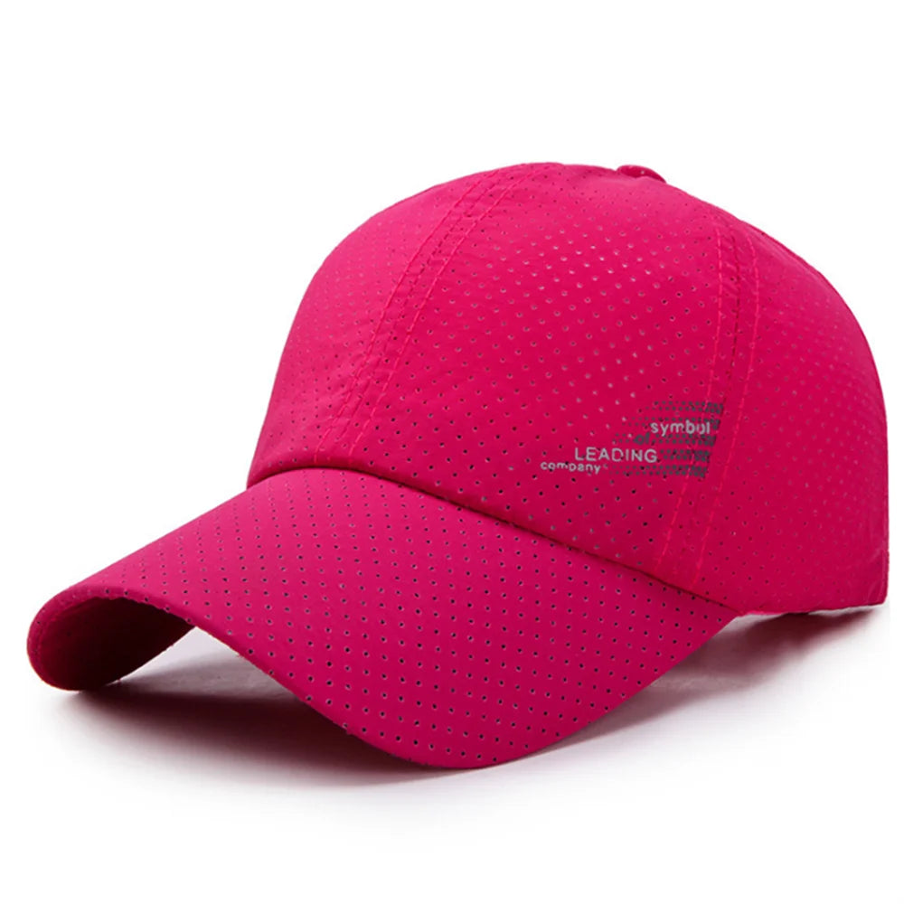 Breathable Quick Dry Baseball Cap – Lightweight Sports Running Hat