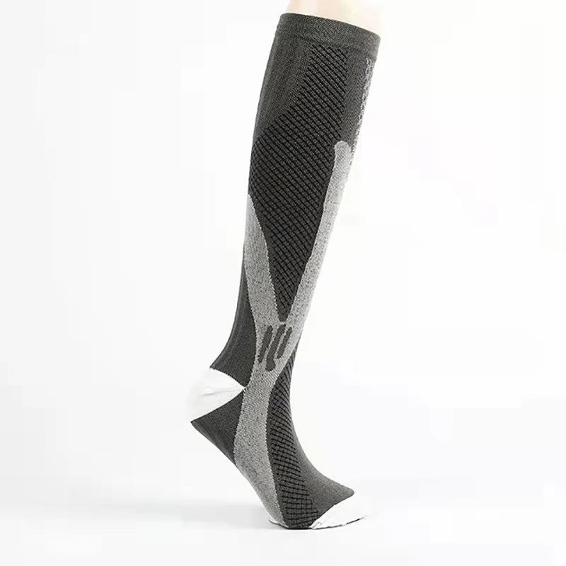 Compression Knee High Sports Socks – Athletic Running & Recovery Socks