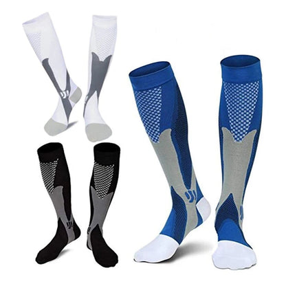 Compression Knee High Sports Socks – Athletic Running & Recovery Socks