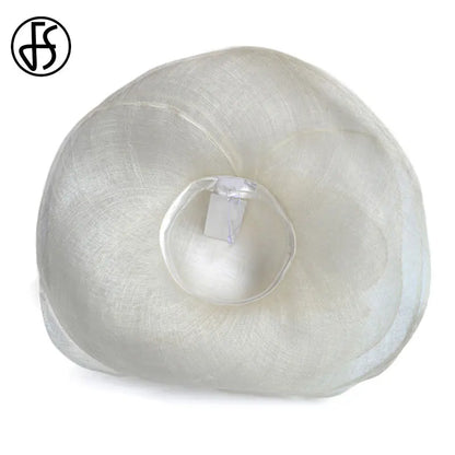 Women’s Oversized Bow Wide Brim Sun Hat – Elegant Beach & Church Hat