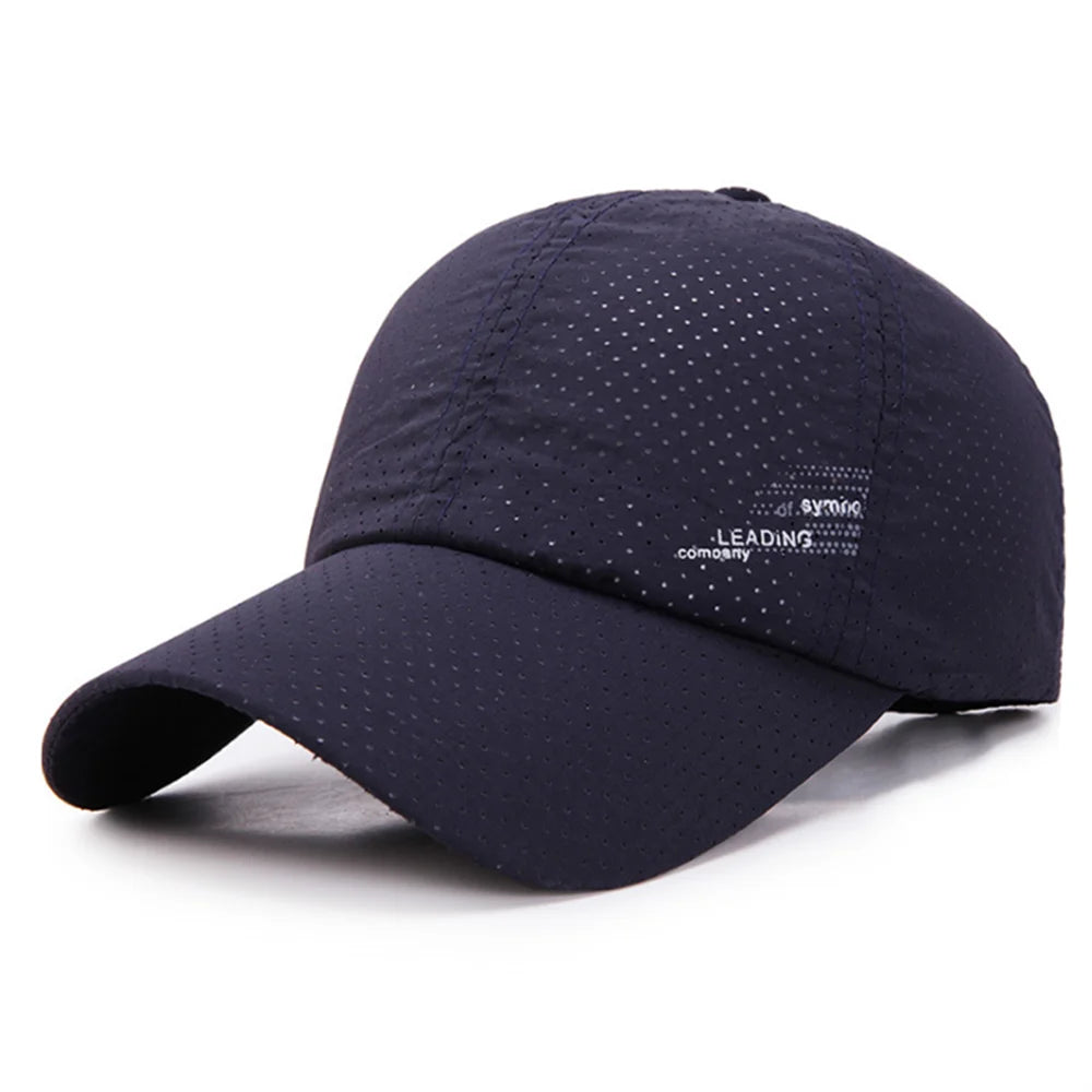 Breathable Quick Dry Baseball Cap – Lightweight Sports Running Hat