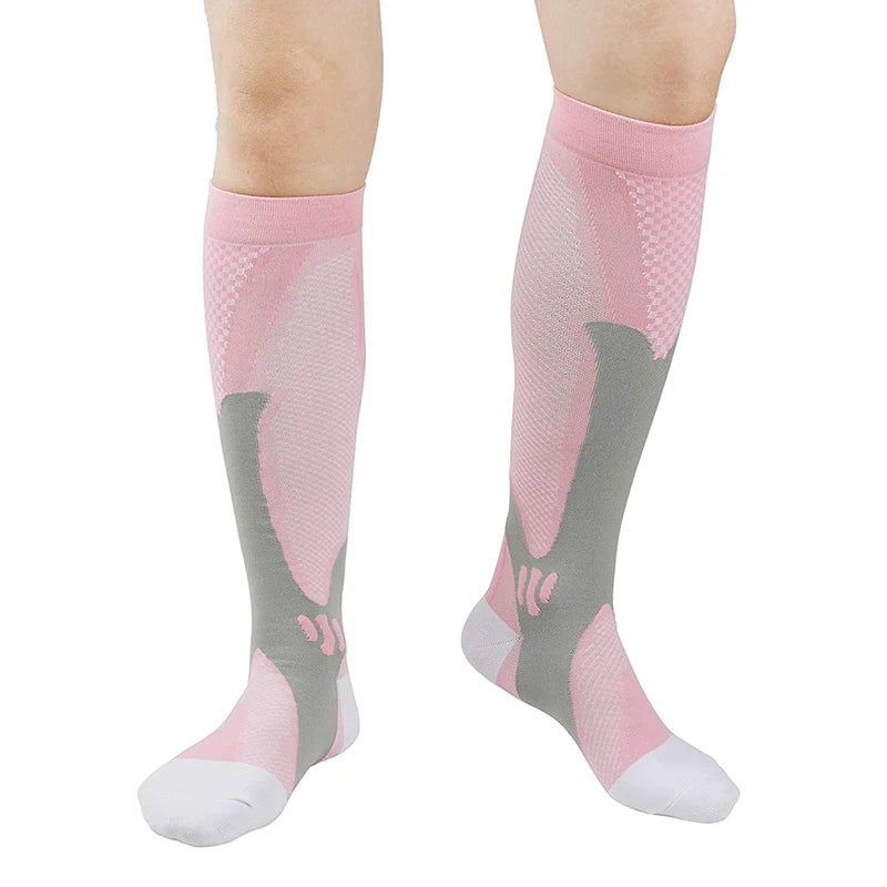 Compression Knee High Sports Socks – Athletic Running & Recovery Socks