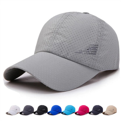 Breathable Quick Dry Baseball Cap – Lightweight Sports Running Hat