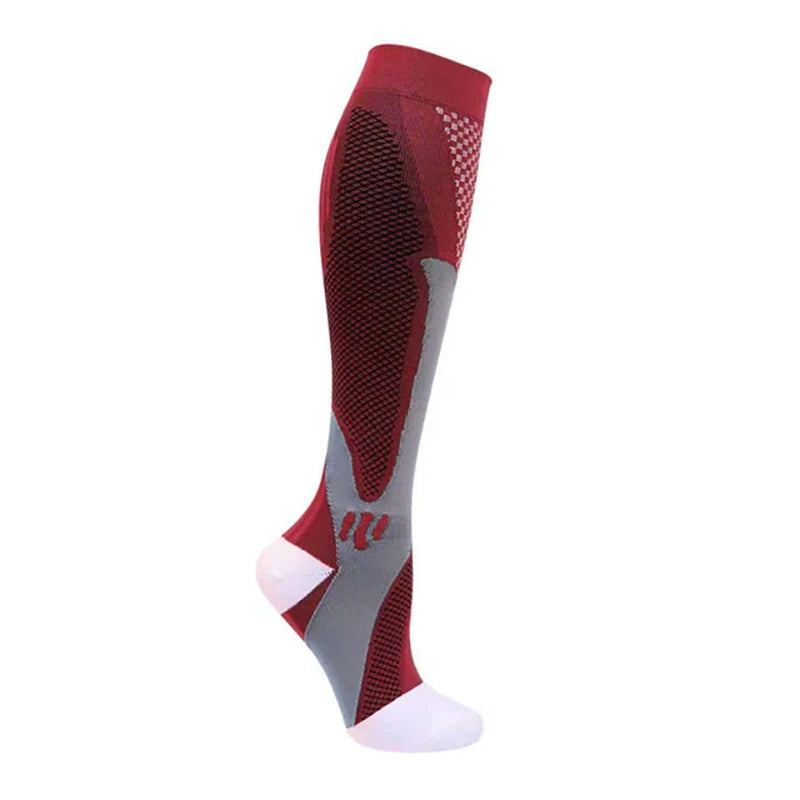 Compression Knee High Sports Socks – Athletic Running & Recovery Socks
