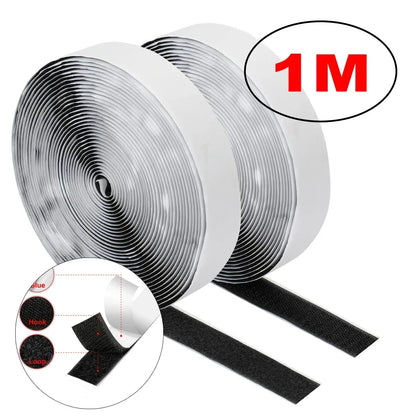 Heavy Duty Hook and Loop Tape – Self Adhesive Fastener Strip for Home & Office