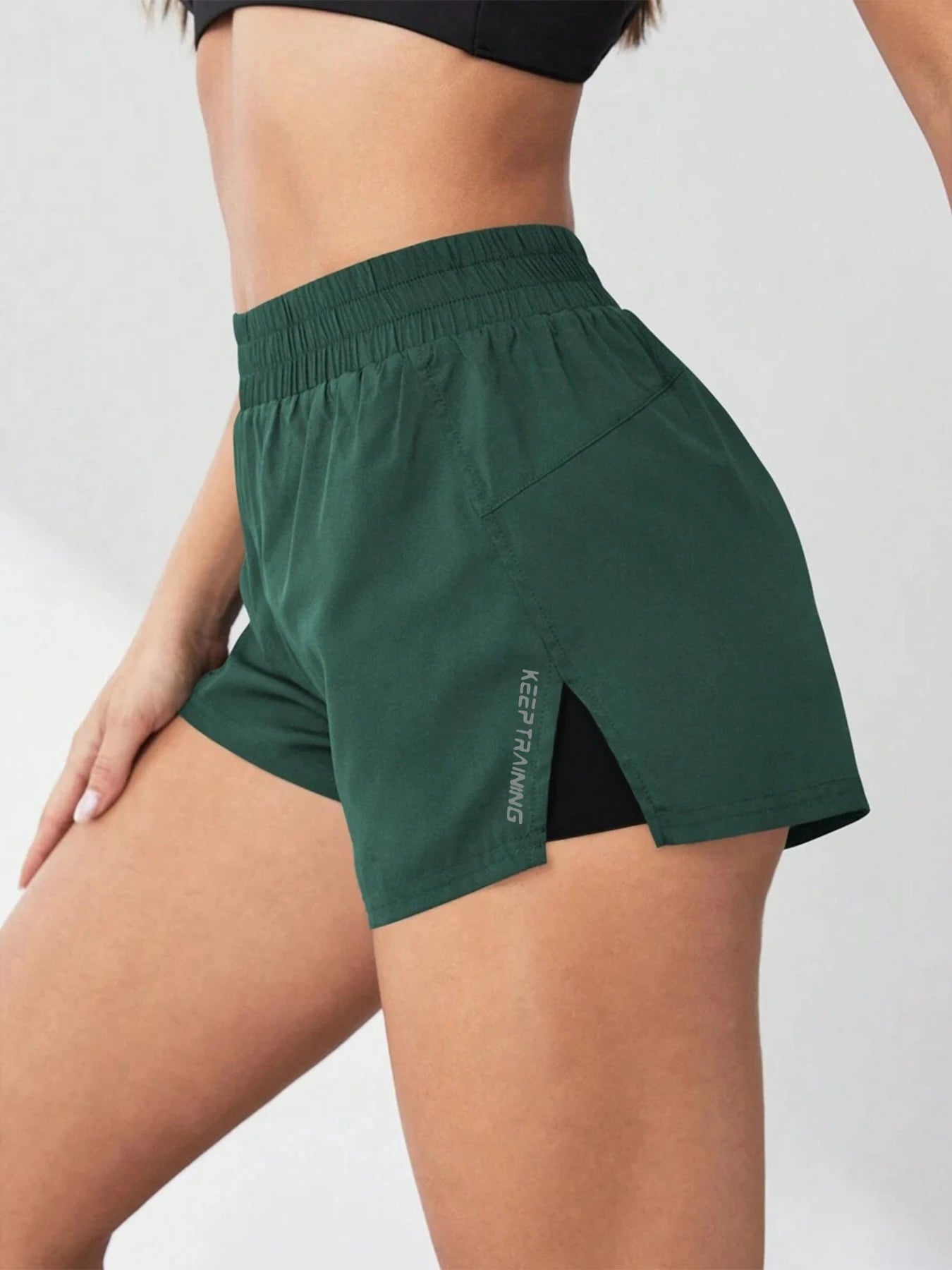 Women’s Quick Dry Running Shorts – Lightweight High Waisted Athletic Shorts for Gym & Yoga