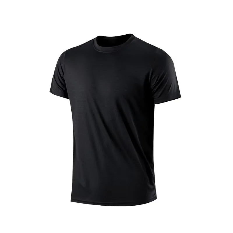 Men’s Quick Dry Athletic T-Shirt – Breathable Fitness Gym Tee for Running, Workout & Sportswear