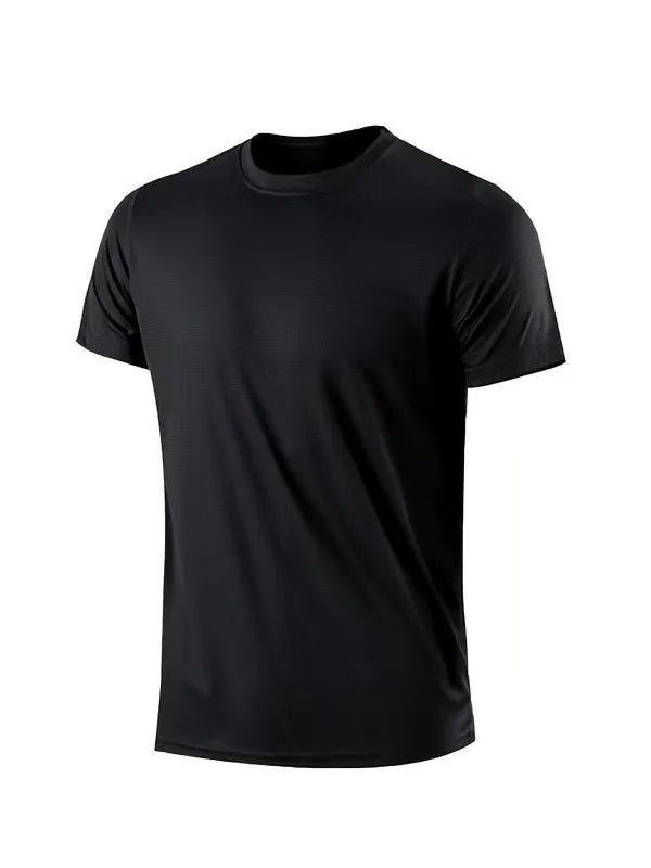 Men’s Quick Dry Athletic T-Shirt – Breathable Fitness Gym Tee for Running, Workout & Sportswear