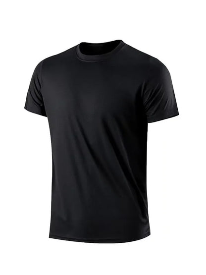 Men’s Quick Dry Athletic T-Shirt – Breathable Fitness Gym Tee for Running, Workout & Sportswear