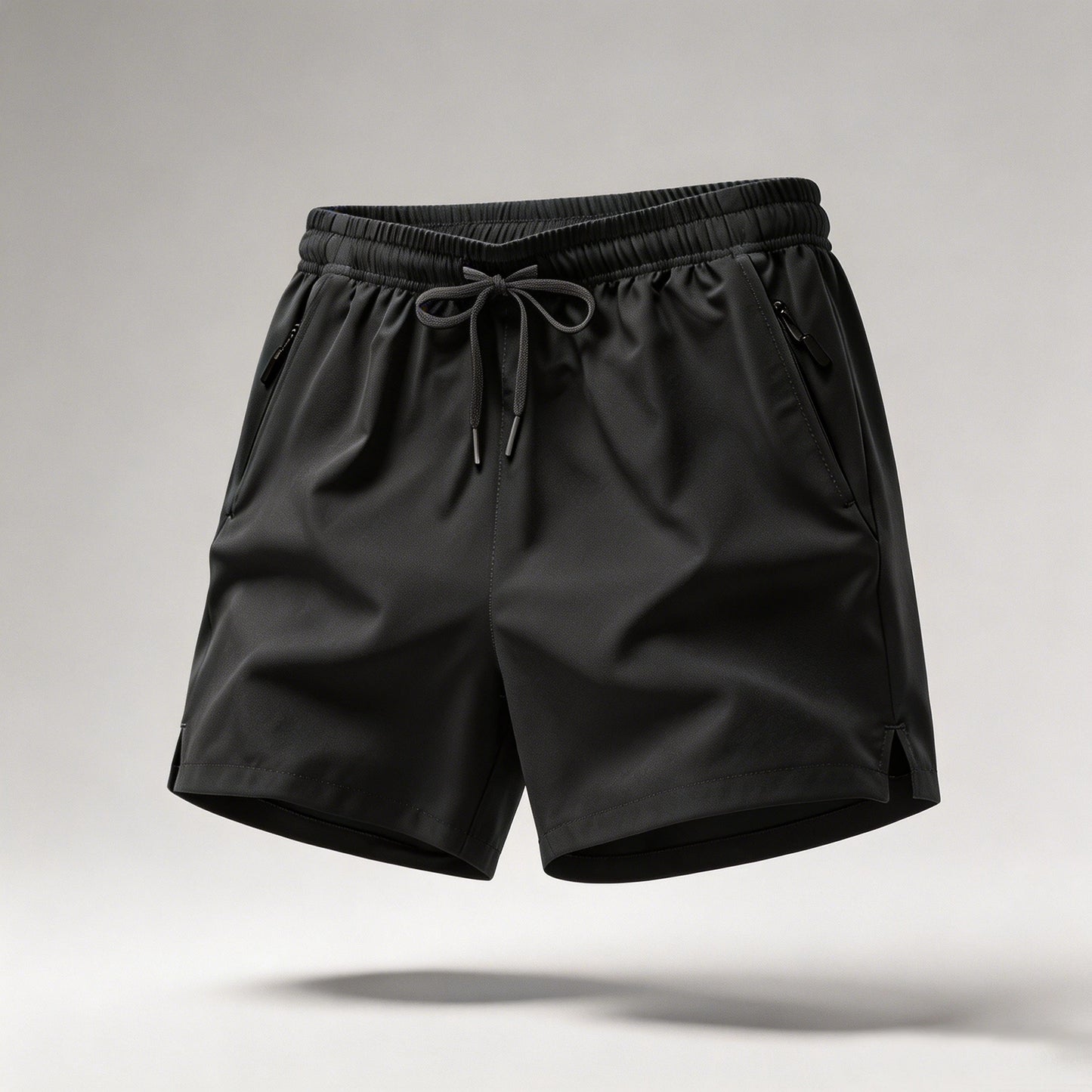 Men’s Quick Dry Athletic Shorts – Lightweight Running & Gym Workout Shorts with Zipper Pockets