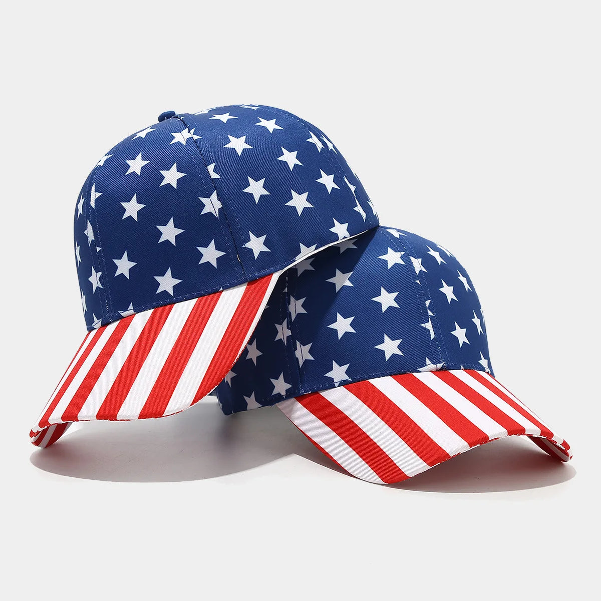 American Flag Print Baseball Cap – Unisex Patriotic Adjustable Hat