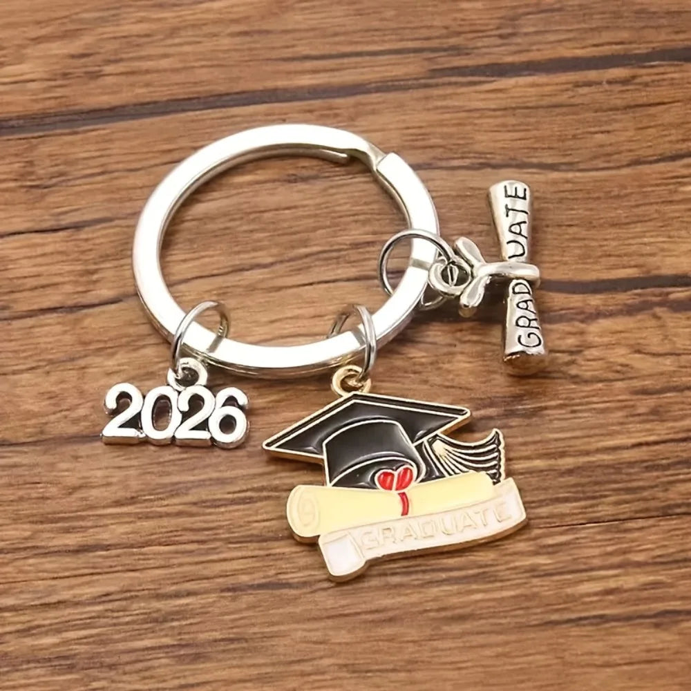 2026 Graduation Keychain Party Favors – 20 Sets with Gift Bags & Thank You Tags