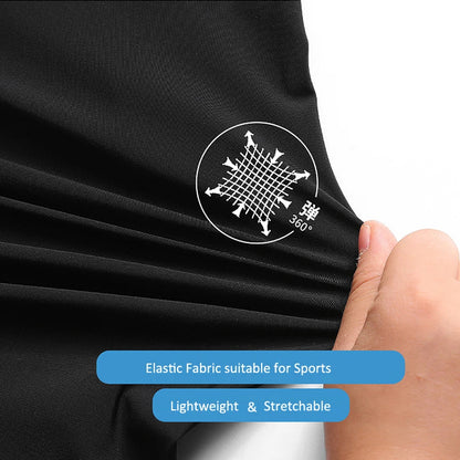 Men’s Quick Dry Running Shorts – Lightweight Athletic Gym Shorts with Zipper Pockets Sportswear for Men