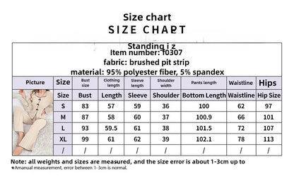 Women’s Long Sleeve Pajama Set – Soft Summer Sleepwear with Trousers, Cozy Lounge Homewear for Women