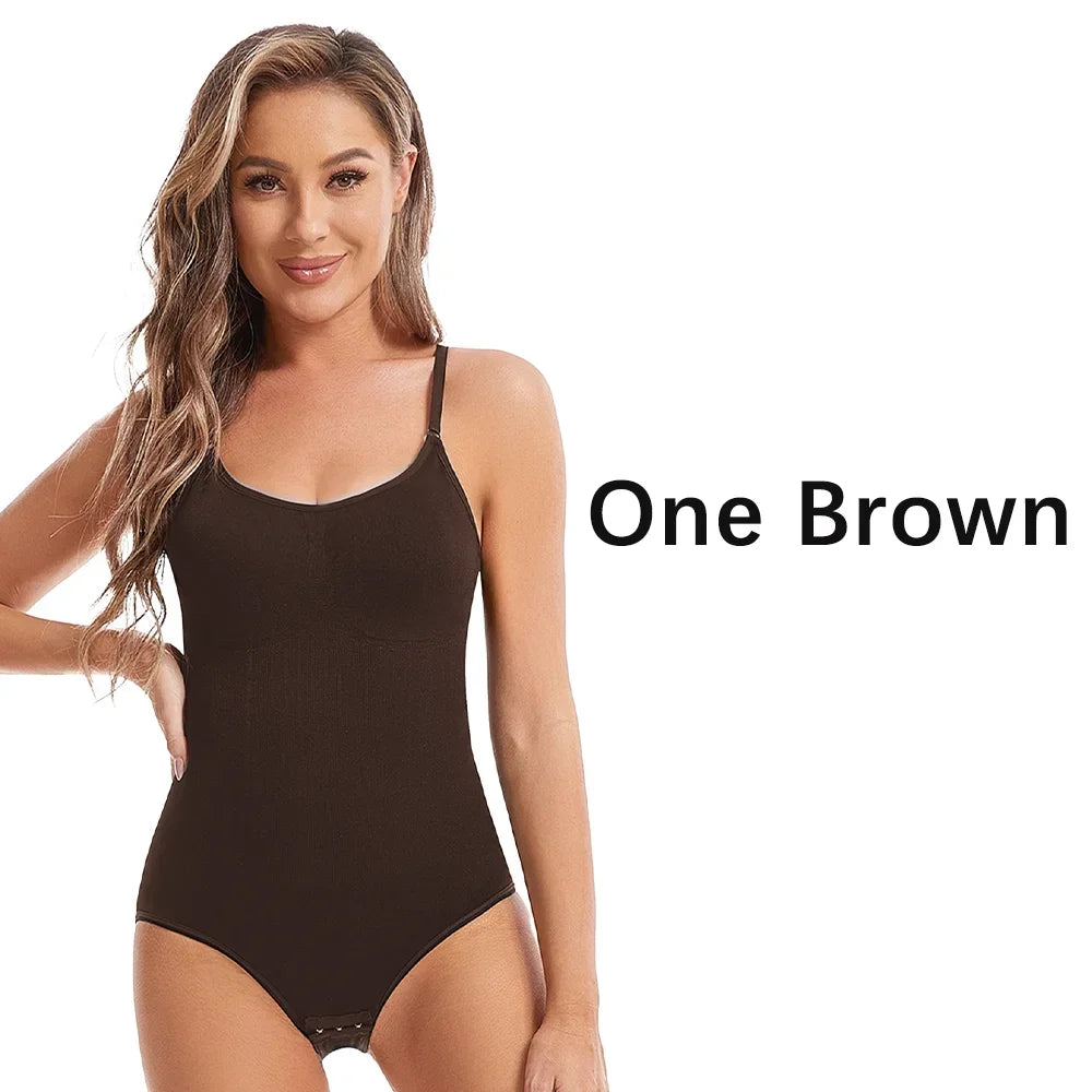 Women Sexy Shapewear Seamless Slimming Butt Lifter Shaper Smooth Out Bodysuit Open Crotch High Elastic Body Suits