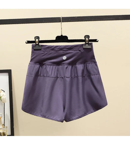 Women’s High Waisted Athletic Shorts – Lightweight Quick Dry Workout Running Shorts for Yoga & Fitness