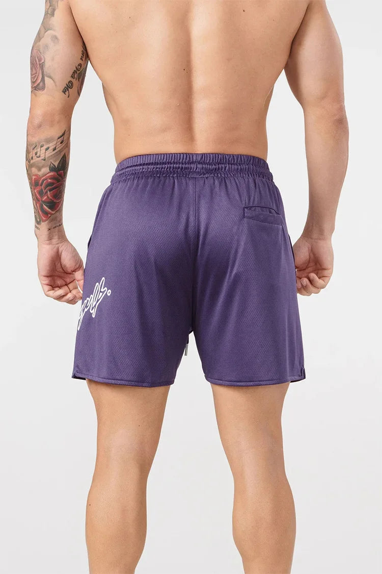Men’s Casual Athletic Shorts – Lightweight Drawstring Gym Shorts Summer Streetwear for Men