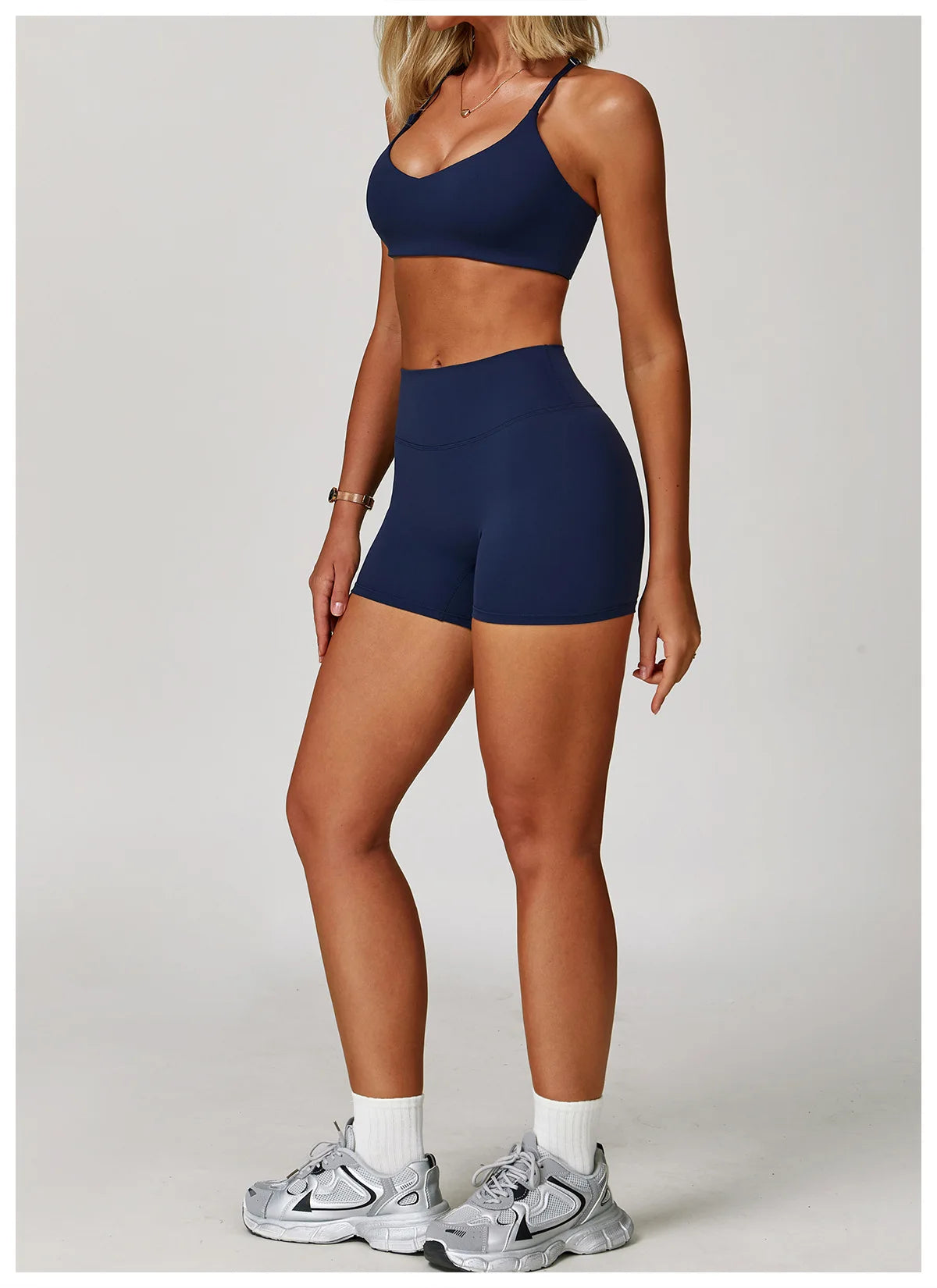Women's Tracksuits 2 Pieces Sports Set Women Tracksuit Running Workout Sport Suit Gym Sportswear Long Sleeve Bra Clothing