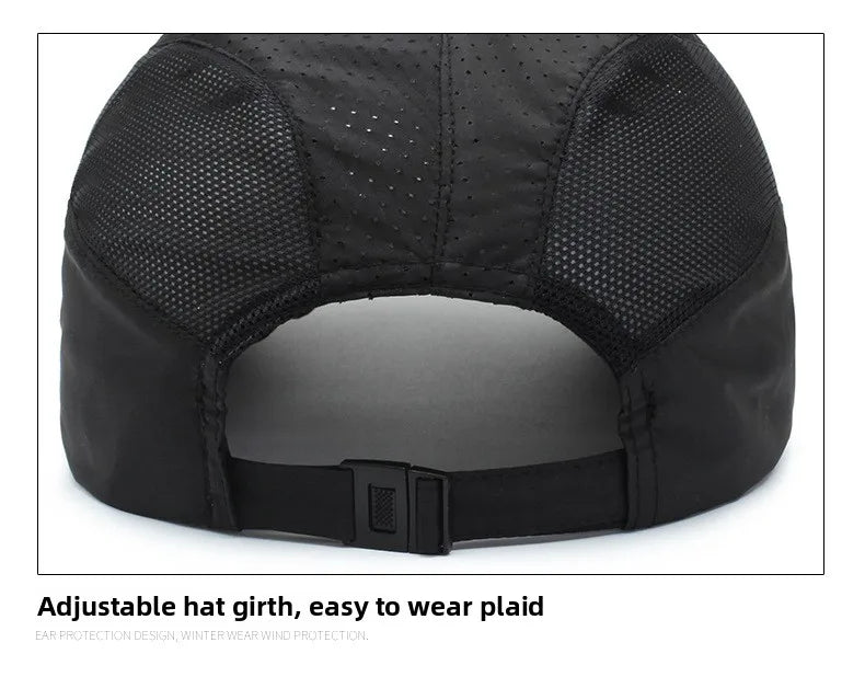 Breathable Sports Baseball Cap – Lightweight Quick Dry Running Hat