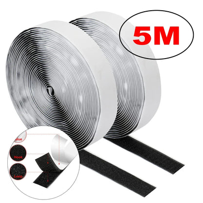 Heavy Duty Hook and Loop Tape – Self Adhesive Fastener Strip for Home & Office