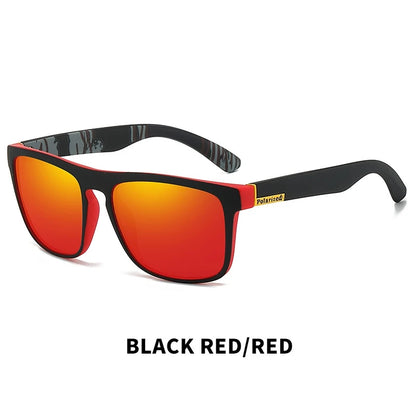 Vintage Square Polarized Sunglasses | UV400 Luxury