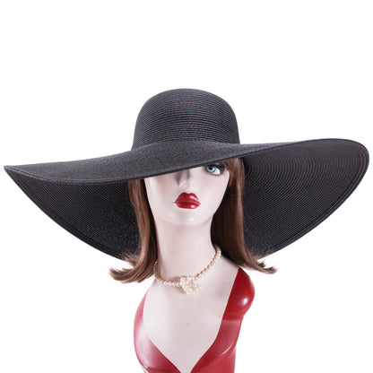 Women’s Oversized Wide Brim Floppy Sun Hat – Summer Beach Hat