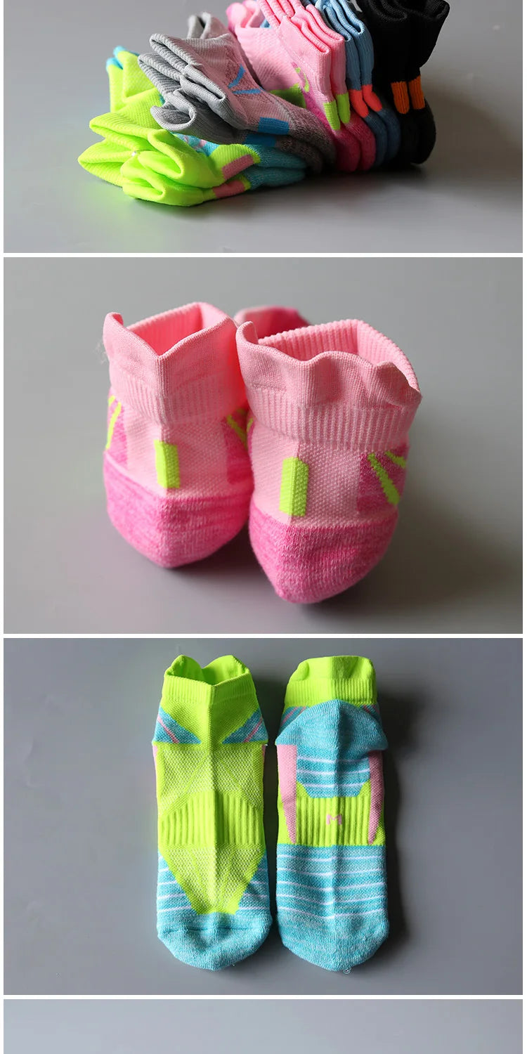 Performance Running Ankle Socks – Breathable Athletic Sports Socks