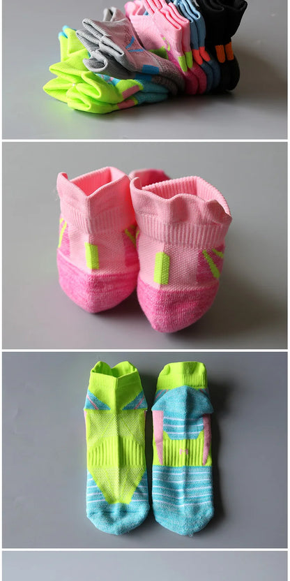 Performance Running Ankle Socks – Breathable Athletic Sports Socks