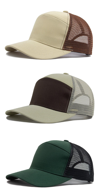 Classic Trucker Hat – Breathable Mesh Baseball Cap for Men & Women