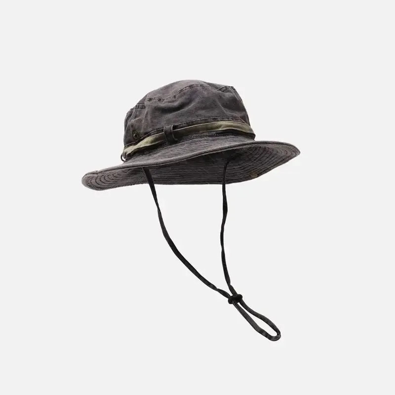 Wide Brim Outdoor Bucket Hat – UV Protection Fishing & Hiking Sun Hat