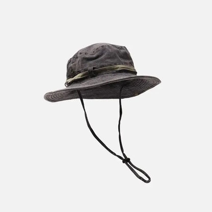 Wide Brim Outdoor Bucket Hat – UV Protection Fishing & Hiking Sun Hat