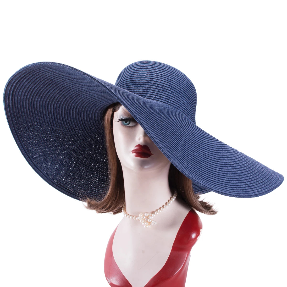 Women’s Oversized Wide Brim Floppy Sun Hat – Summer Beach Hat