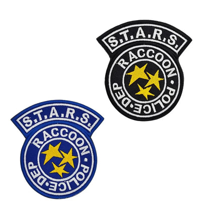 Raccoon Police Dep. Embroidered Patch | Tactical Hook & Loop Morale Badge