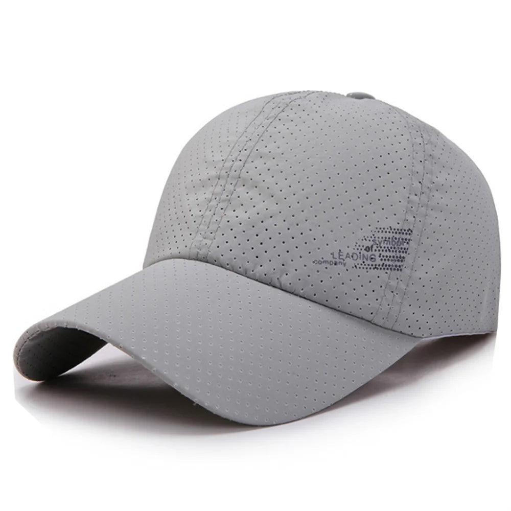Breathable Quick Dry Baseball Cap – Lightweight Sports Running Hat