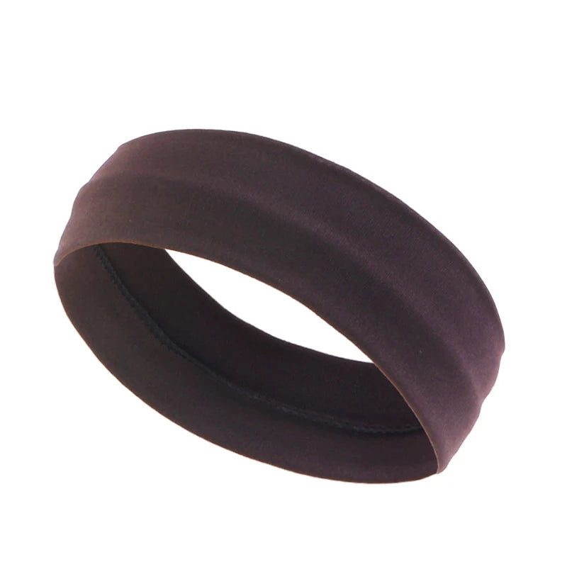 Stretch Sports Headband Set – Non Slip Wide Workout Headbands for Women & Men