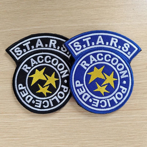 Raccoon Police Dep. Embroidered Patch | Tactical Hook & Loop Morale Badge