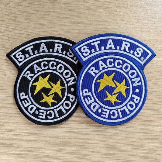 Raccoon Police Dep. Embroidered Patch | Tactical Hook & Loop Morale Badge