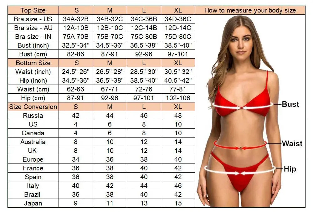 Leopard Pearl Micro Thong Bikini Set Women Two Piece Swimsuit Y2K Beachwear