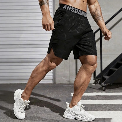 Men’s Quick Dry Gym Shorts – Lightweight Athletic Running Shorts Training Sportswear for Men