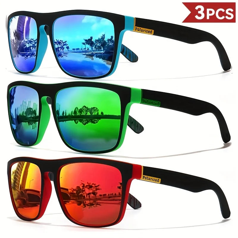 Vintage Square Polarized Sunglasses | UV400 Luxury