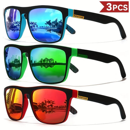 Vintage Square Polarized Sunglasses | UV400 Luxury