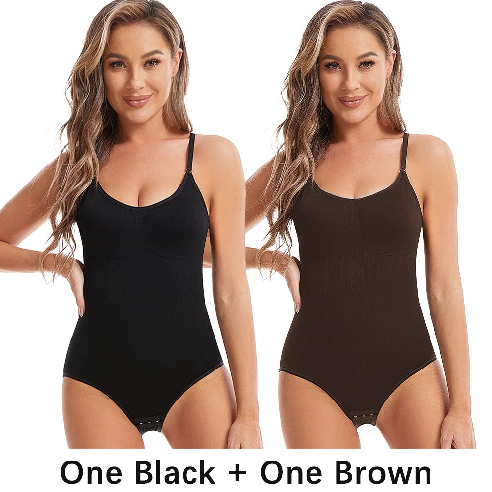 Women Sexy Shapewear Seamless Slimming Butt Lifter Shaper Smooth Out Bodysuit Open Crotch High Elastic Body Suits