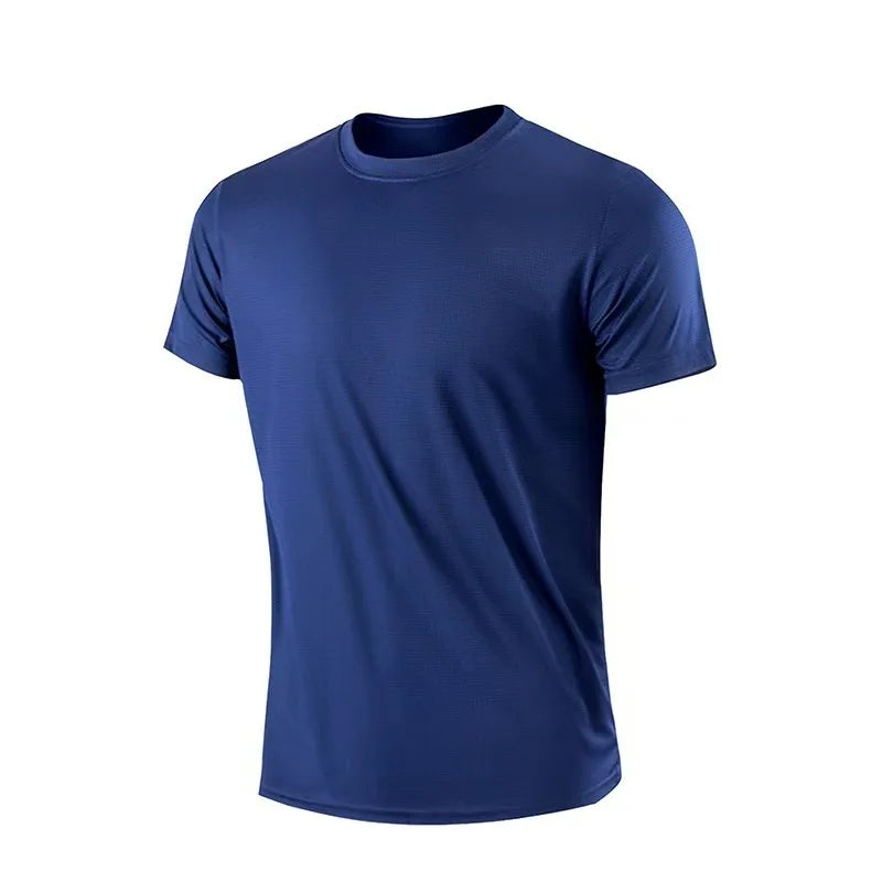 Men’s Quick Dry Athletic T-Shirt – Breathable Fitness Gym Tee for Running, Workout & Sportswear